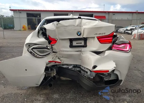 2019 BMW 430I from USA, damaged, VIN WBA4W3C51KAF93003